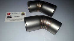 Ducati 696-796 Egzoz Bağlantı Ara Pipler