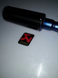 Üniversal Carbon Blue Egzoz