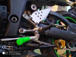 Kawasaki Ninja Zx6-636 2005-08 Yan Ayak Genişletme-Kaz Ayağı Gold
