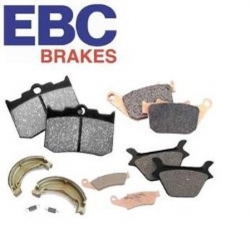 Ducati 749 arka fren balatası EBC FA266V yarı sinterli balata