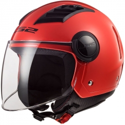 LS2 Airflow Açık Kask (Kırmızı)