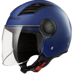 LS2 Airflow Açık Kask (Mat Mavi)