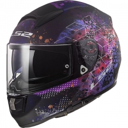 LS2 Vector Cosmos Fiberglass Composite Kapalı Kask