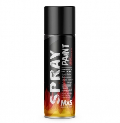 MXS Isıya Dayanıklı Sprey Boya Siyah (400 ml.) 