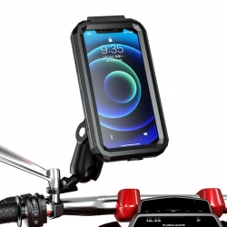 Nukrotech M18-53 Su Geçirmez Telefon Tutucu Mafsallı (Ayna Dibi Bağlantılı)
