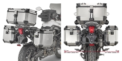 GIVI PL6413CAM TRIUMPH TIGER 800 XC - 800 XR (18-19) YAN ÇANTA TAŞIYICI