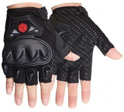 Scoyco MC29 Parmaksız Korumalı Eldiven (Siyah)