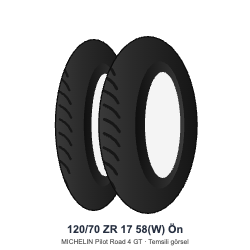 120/70 ZR 17	58(W)	Ön Lastik - MICHELIN Pilot Road 4 GT