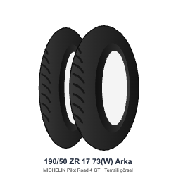 190/50 ZR 17	73(W)	ArkaLastik - MICHELIN Pilot Road 4 GT