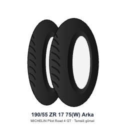 190/55 ZR 17	75(W)	ArkaLastik - MICHELIN Pilot Road 4 GT