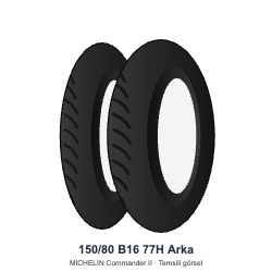 150/80 B16	77H	Arka Lastik - MICHELIN Commander II
