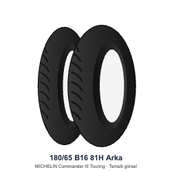 180/65 B16	81H	Arka Lastik - MICHELIN Commander III Touring
