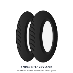 170/60 R 17	72V	Arka Lastik - MICHELIN Anakee Adventure