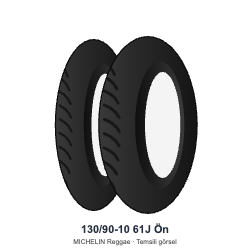 130/90-10	61J	 Ön  Lastik - MICHELIN Reggae