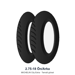 Michelin 2.75-18 City Extra Ön veya Arka Lastik