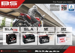 BS MF-BTX5L-BS Motosiklet Aküsü