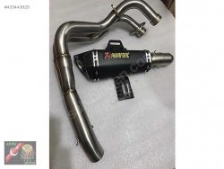 Yamaha Mt 07 Headers T 55 Mat Siyah Egzoz