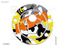 2017 KTM Duke 125 250 390 Kamuflaj Depo Sticker