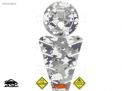 2016 KTM Duke 125 200 250 390 Gri Kamuflaj Tank & Depo Pad Takım