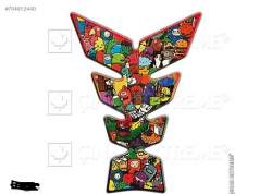 Oh Real Monster Desing Tank Pad