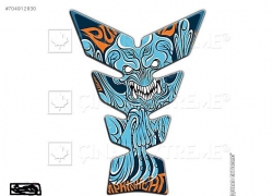 Squidward Monster Desing Tank Pad