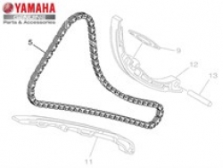 Yamaha 945915712800 MT-09/Tacer 900/XSR 900 Zincir