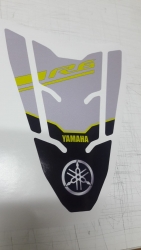Yamaha Yzf R6 Race Blue Özel Tank Pad