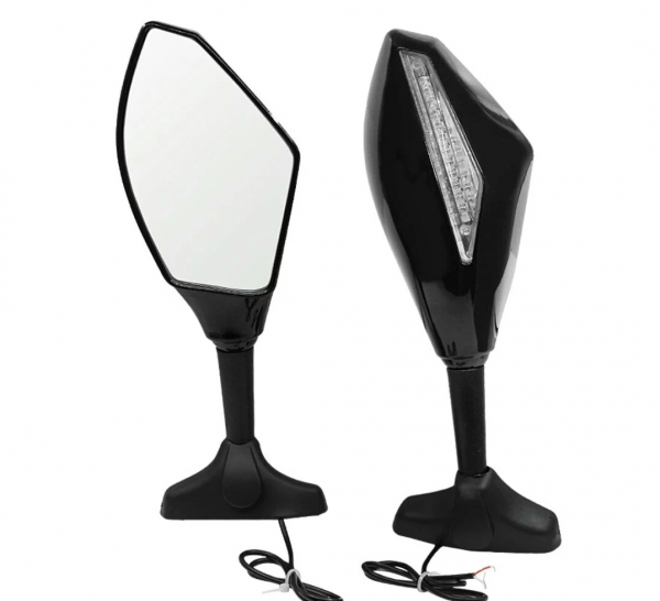 Honda Cbr 125-250-600RR-1000RR-2004-07 Üniversal Sinyalli Ayna Seti