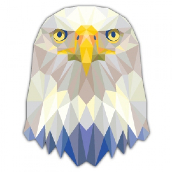 Mr.Sticker AN10 - 10080 - Triangle Eagle Sticker