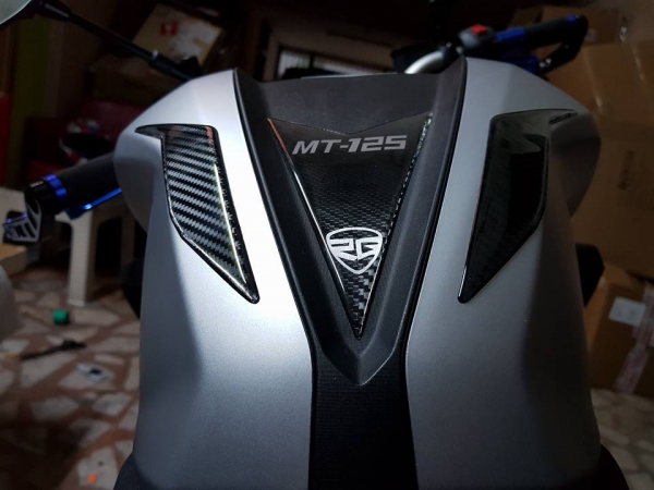 Yamaha Mt 125 Orjinal Carbon Özel Tank Pad