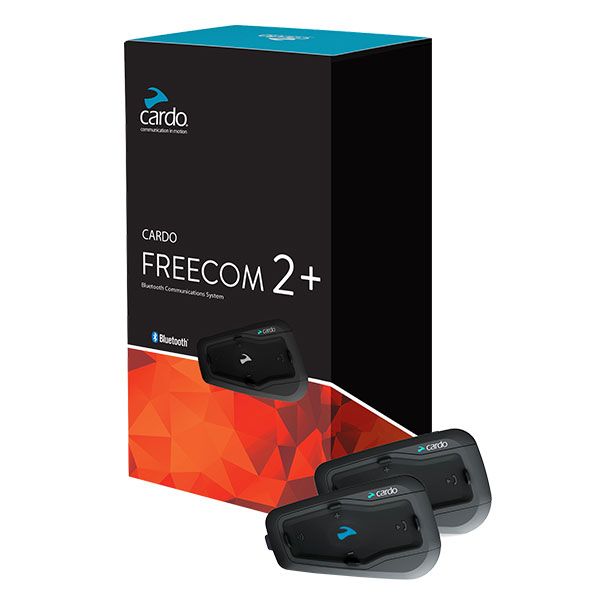 Cardo Freecom 2 + Bluetooth ve İnterkom (İkili Paket)aket)