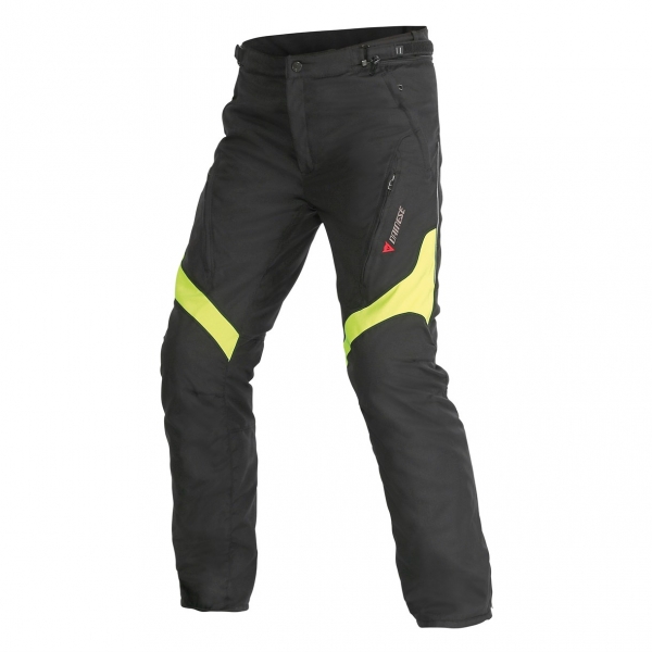 Dainese P.Tempest D-Dry Pantolon Black Fluo Yellow