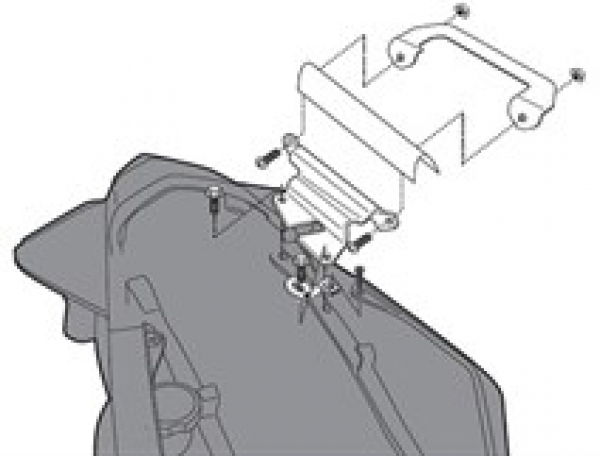 Givi 267Kit Honda Vfr 1200 F (10-16) Yan Çanta Taşıyıcı Baglantı Kiti