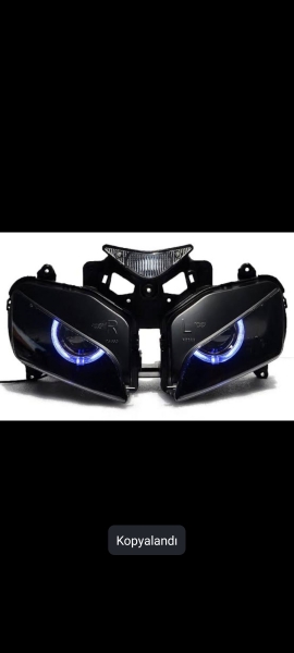 Honda Cbr 1000RR 2004-07 Angel Eyes Blue Ön Far