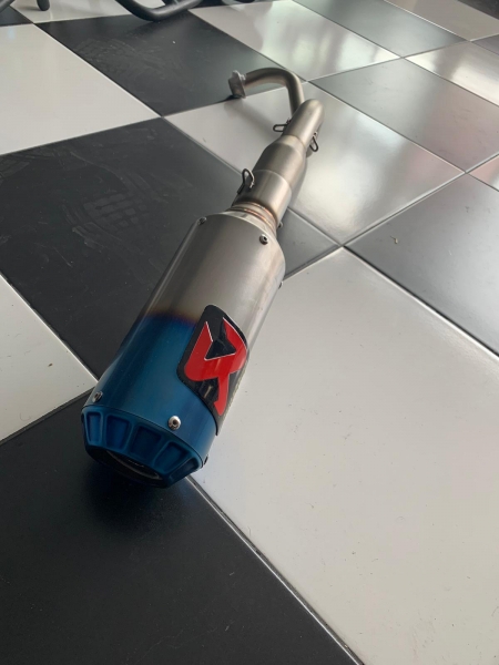 honda msx Akrep Tip fuul system egzoz