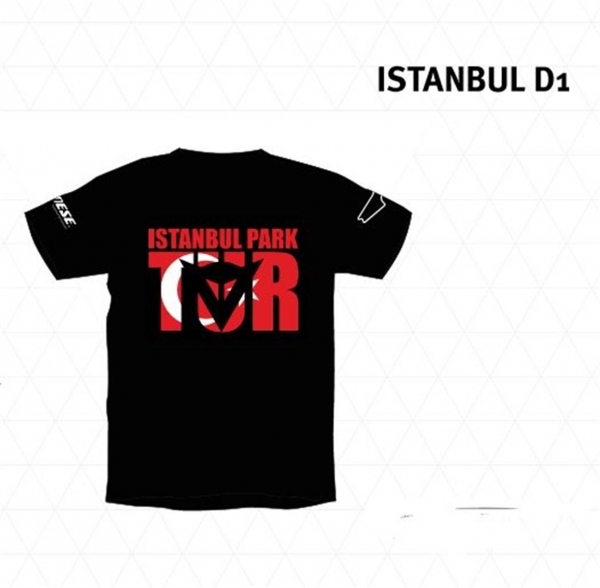 Dainese İstanbul D1 T-Shirt Black