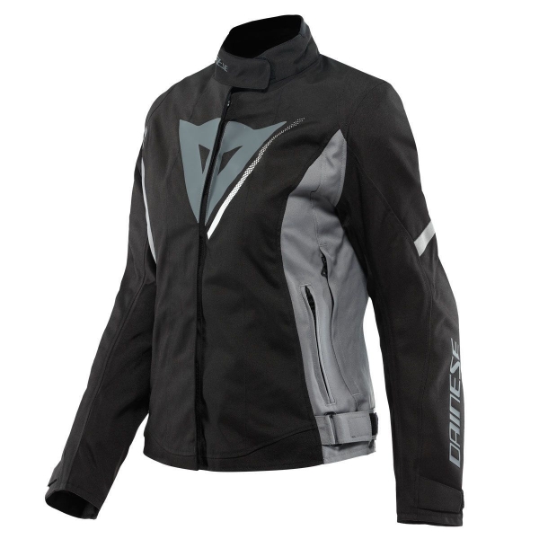 Dainese Veloce Lady D-Dry Bayan Mont (Siyah-Charcoal Gri)