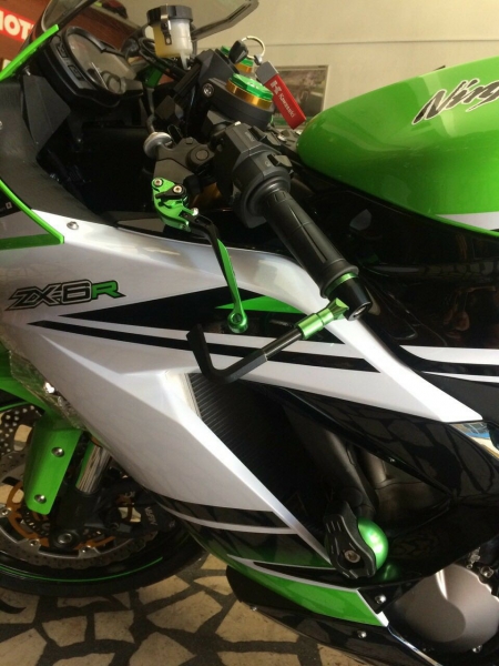 Kawasaki Zx6-636 Rizoma Katlanır Manet