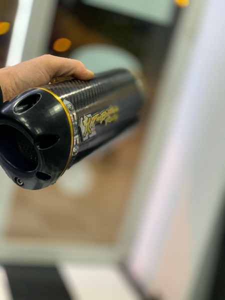 Tow brothers carbon blank egzoz sağ dan egzozlu motorlara uyumlu 