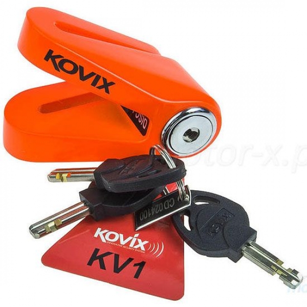 Kovix KV1-FO Disk Kilidi (5 mm.) (Turuncu)