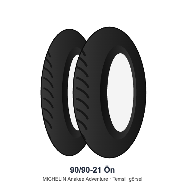 Michelin 90/90-21 Anakee Adventure Ön Lastik