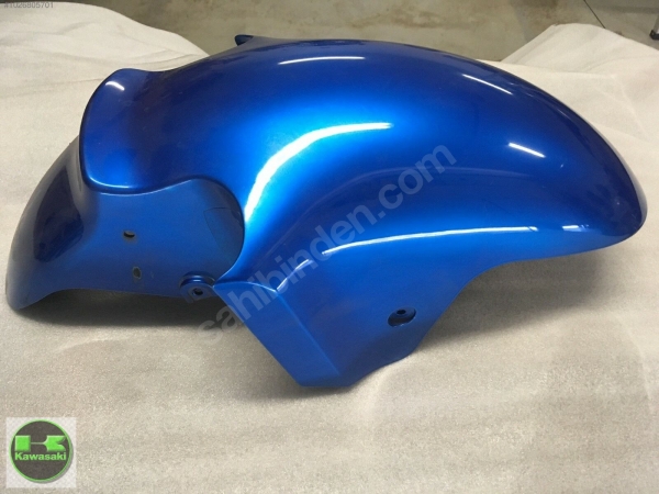 kawasaki zx12 ön çamurluk zx 12 ön çamurluk sıfır orıjınaldır mavi renk   35004-1454-723