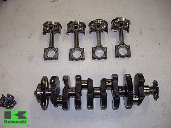 04-05 ZX10 KRANK ZX 10 KRANK ZX 10 R KRANK ZX 10R KRANK KOLLAR ANA YATAKLAR 2.EL